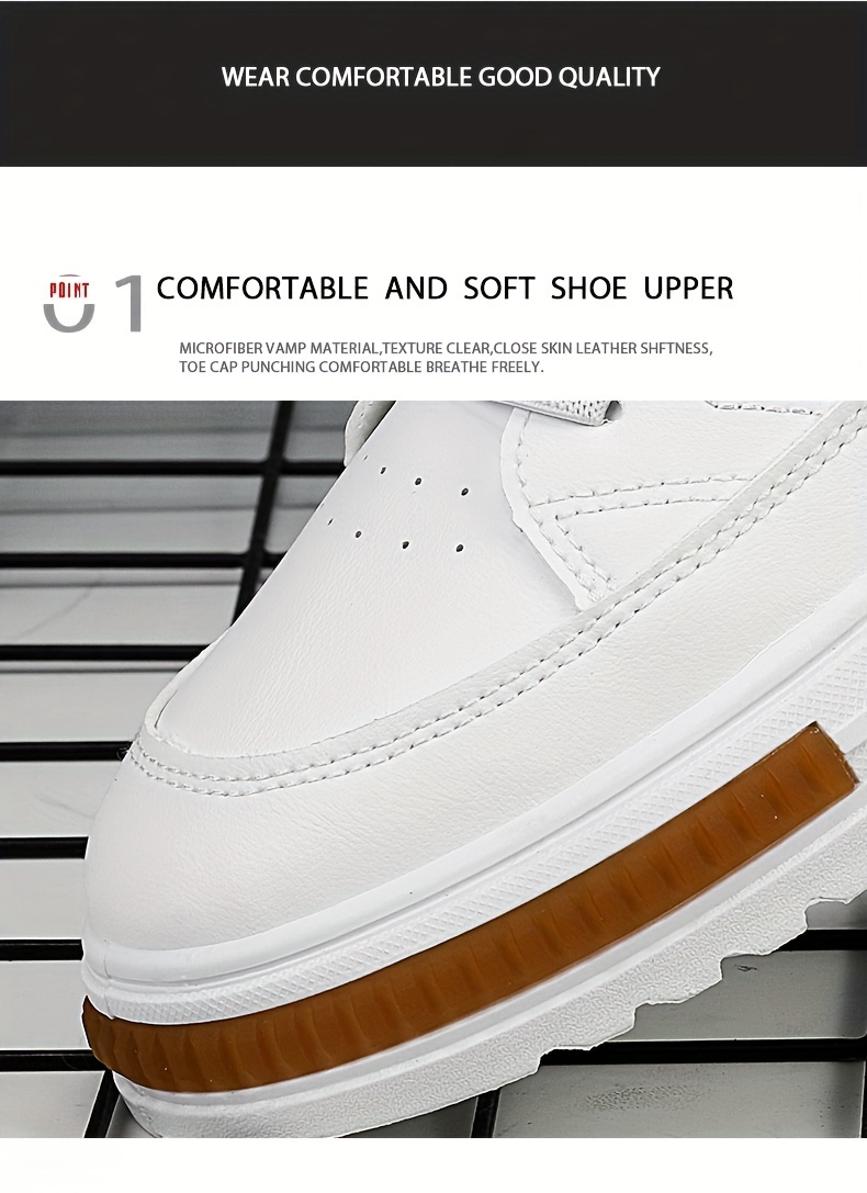 skate shoes men s trendy solid comfy non slip casual details 4
